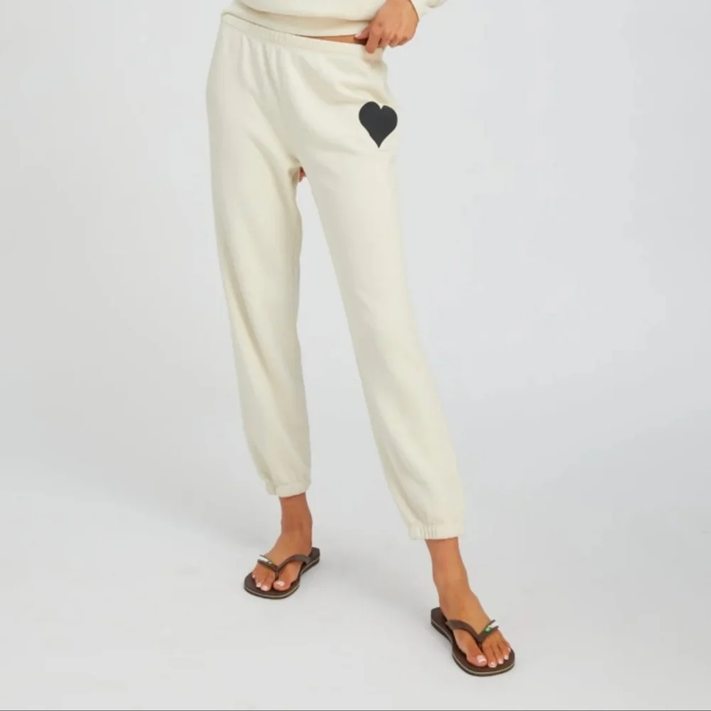 SPRWMN Vintage White Heart Sweatpants S - Picture 4 of 16